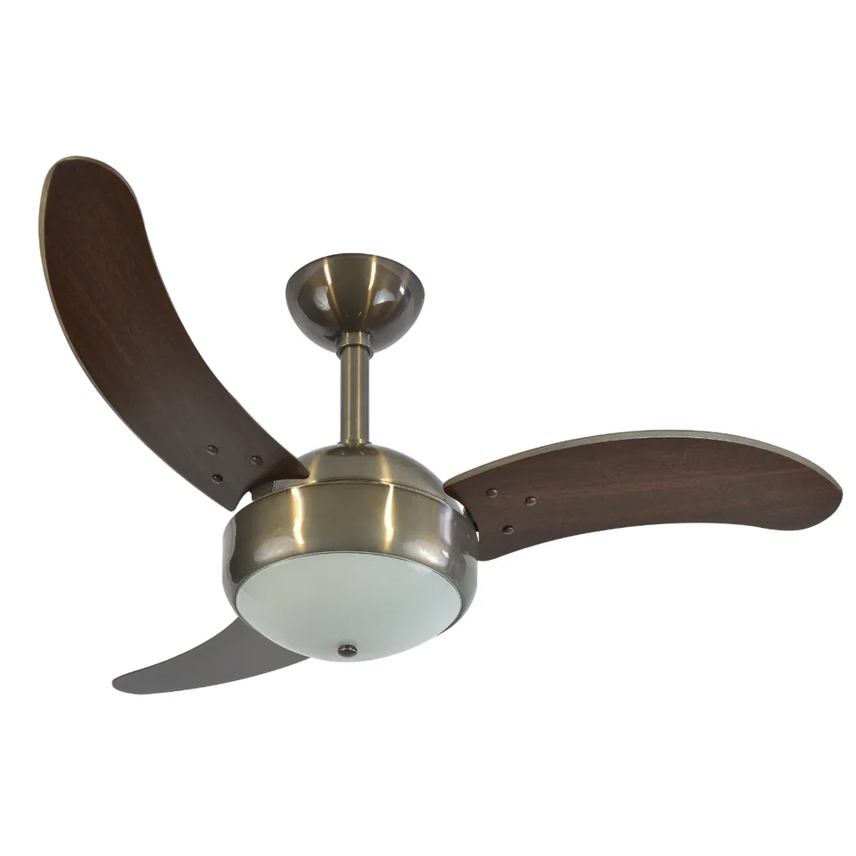 Max 1007 – Corpo fumê · 3 pás MDF tabaco