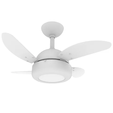 Lux LED Mini 1020 – corpo branco, pás branco