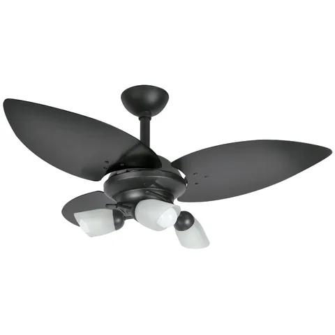 Lótus Tulipa 1026 – corpo preto texturizado, pás preto