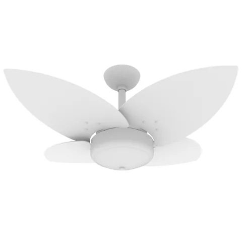 Lótus Commerce 1035 – corpo branco texturizado, pás branco