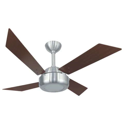 Tek LED 1043 – corpo escovado, pás tabaco