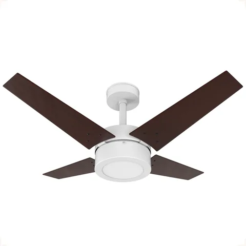 Línea LED 1054 – corpo branco, pás tabaco
