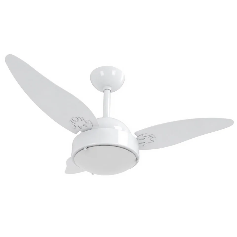Max 1005 – Corpo branco brilho · 3 pás MDF branco
