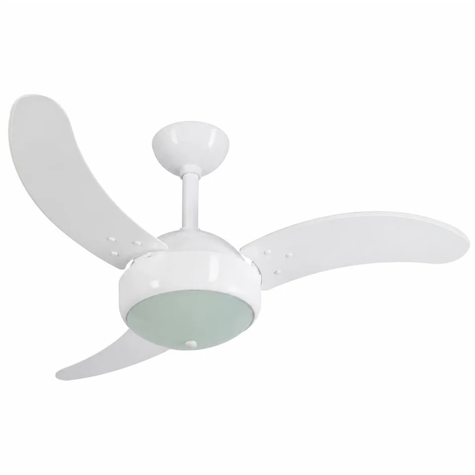 Max 1007 – Corpo branco brilho · 3 pás MDF branco