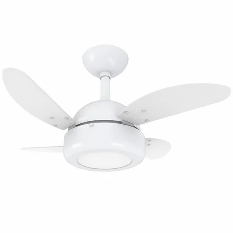 Lux LED Mini 1020 – corpo branco brilho, pás branco