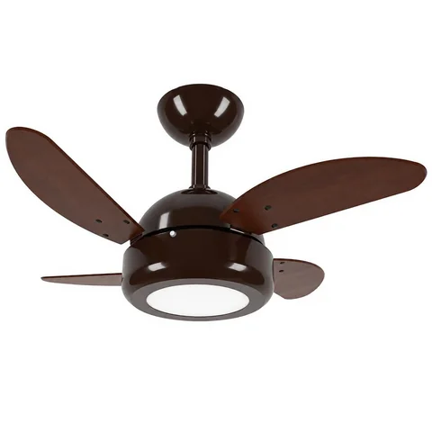 Lux LED Mini 1020 – corpo marrom brilho, pás tabaco