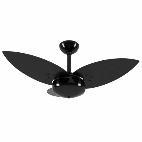 Lótus Commerce 1035 – corpo preto brilho, pás preto