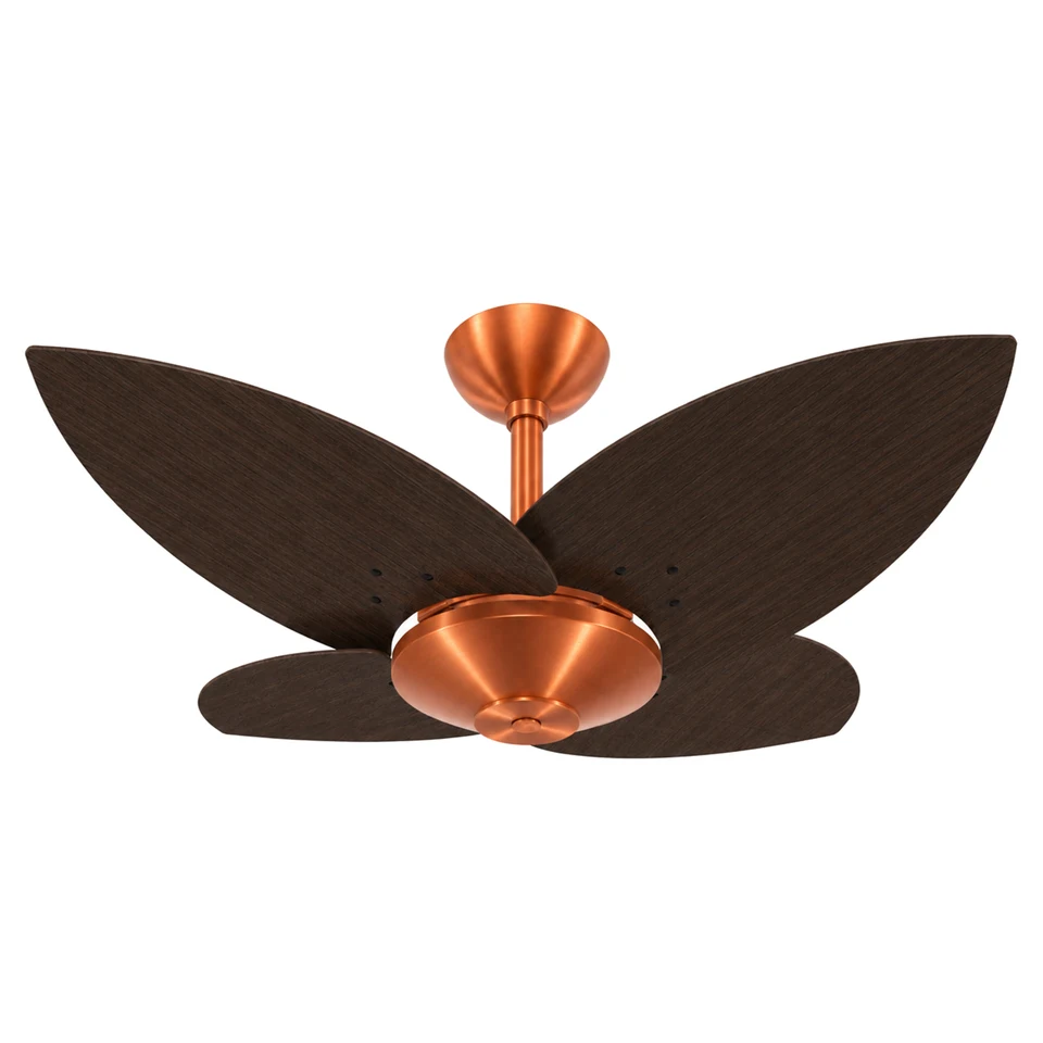 Lótus Commerce 1036 – Corpo cobre · 4 pás MDF tabaco