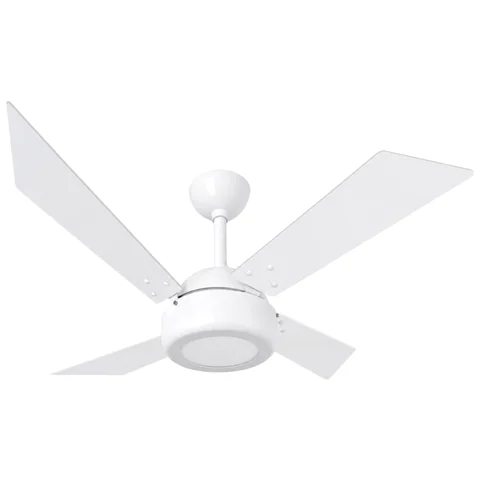 Tek LED 1043 – corpo branco brilho, pás branco