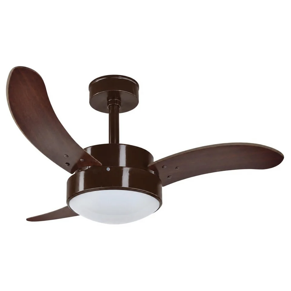 Evolution 1050 – Corpo marrom brilho · 3 pás MDF tabaco