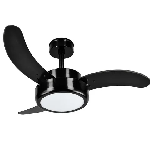 Evolution LED 1052 – corpo preto brilho, pás preto