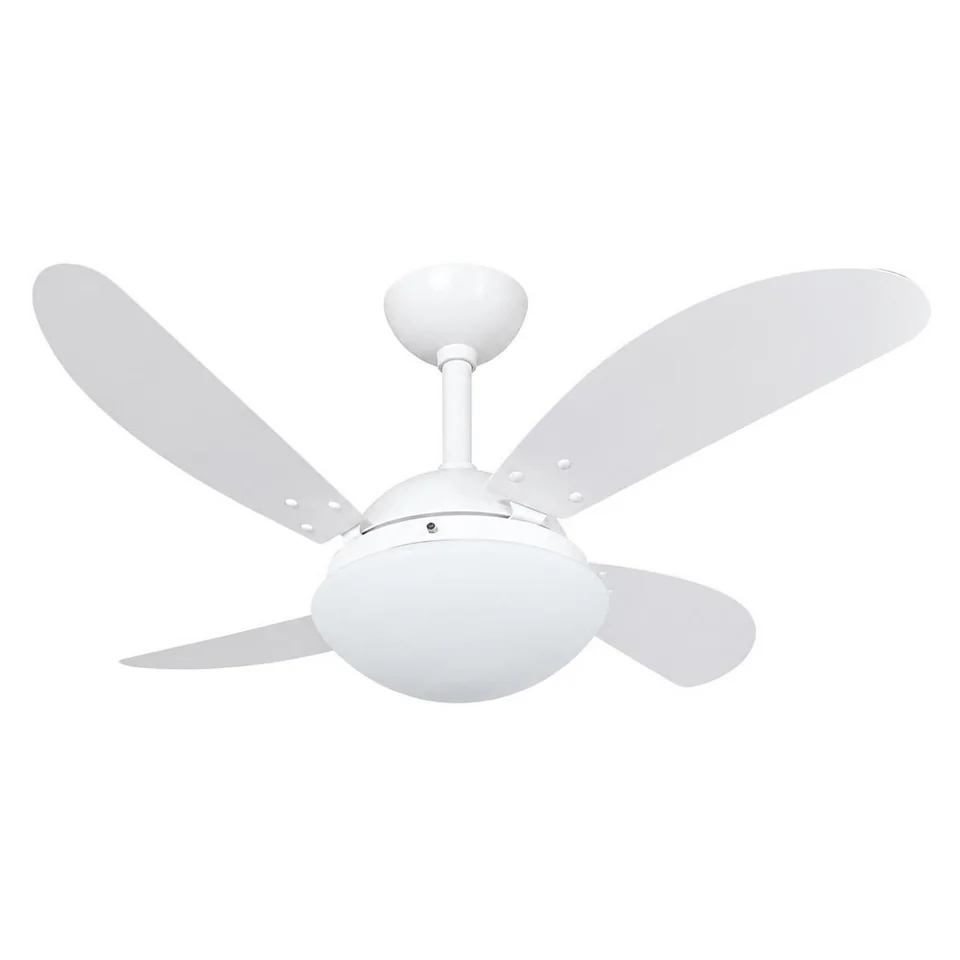 Gran Classic 1053 – Corpo branco brilho · 4 pás MDF branco