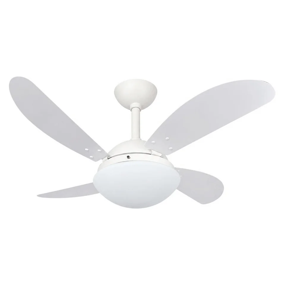 Gran Classic 1053 – Corpo branco texturizado · 4 pás MDF branco