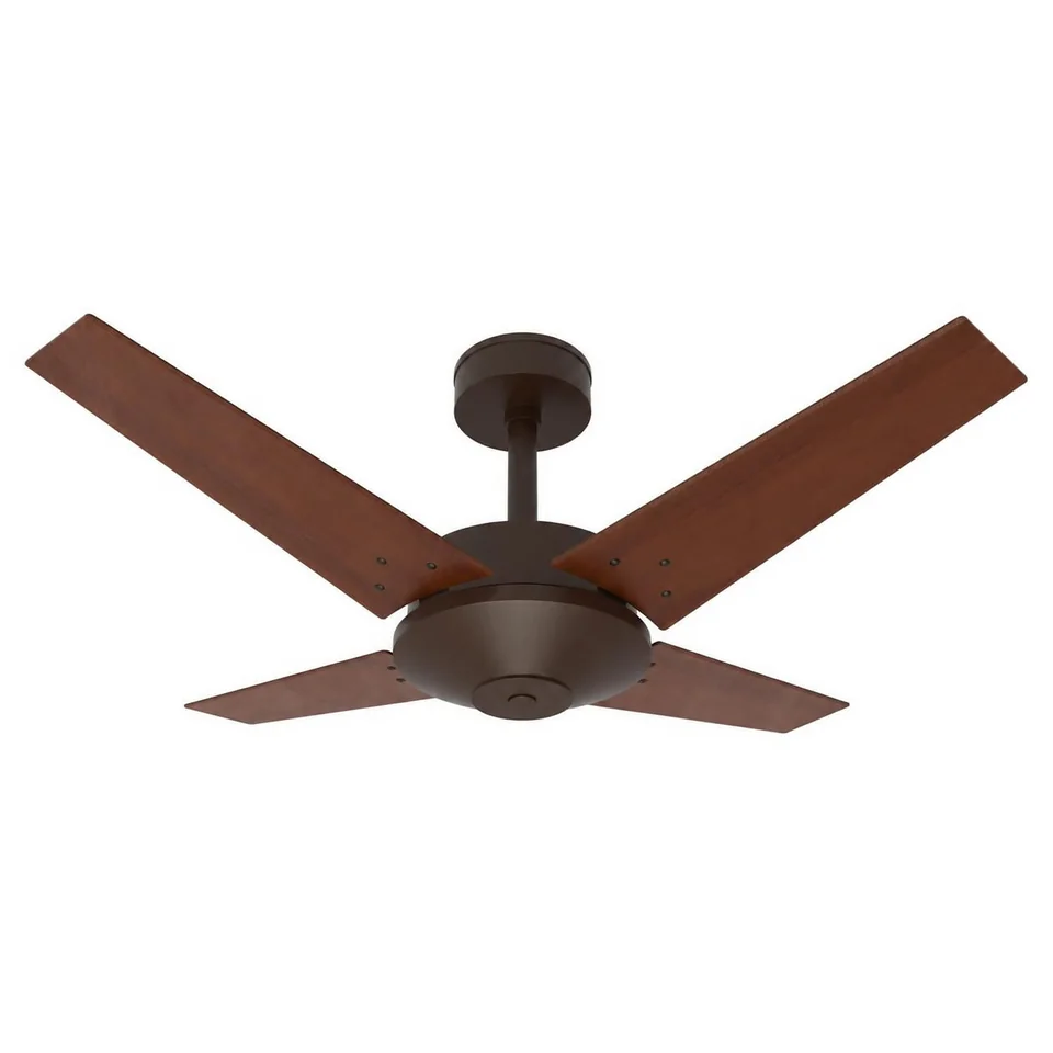 Línea Commerce 1055 – Corpo marrom texturizado · 4 pás MDF tabaco