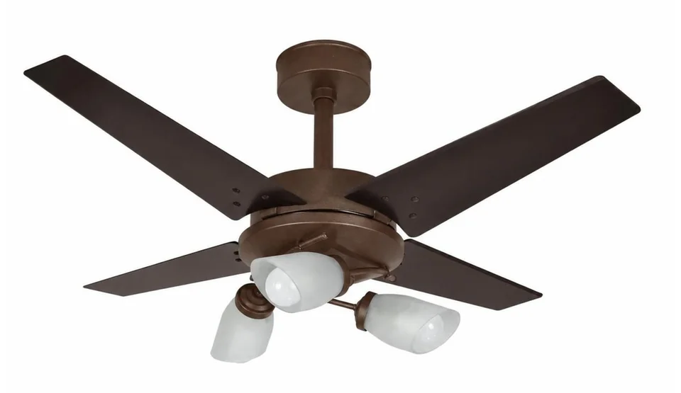 Línea Tulipa 1056 – Corpo marrom texturizado · 4 pás MDF tabaco