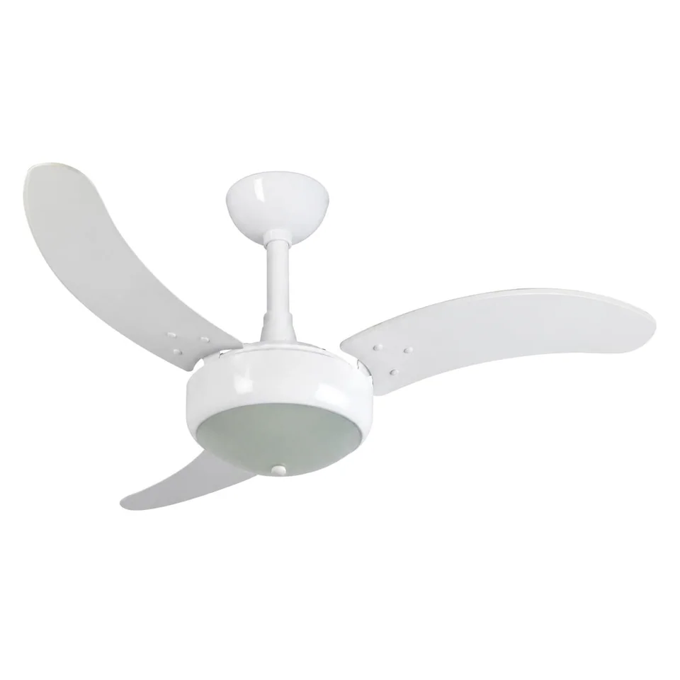 Lux 2003 – Corpo branco brilho · 3 pás MDF branco