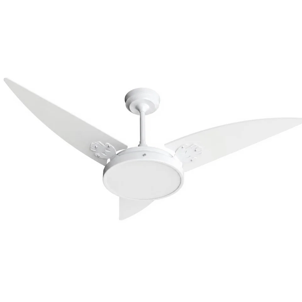 Class LED 2004 – Corpo branco brilho · 3 pás MDF branco