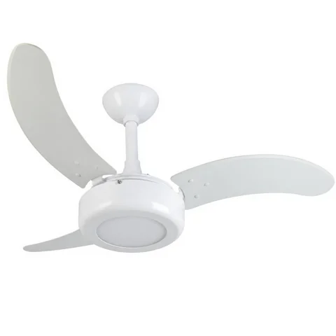 Lux LED 2008 – corpo branco brilho, pás branco