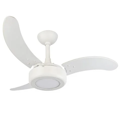Lux LED 2008 – corpo branco texturizado, pás branco