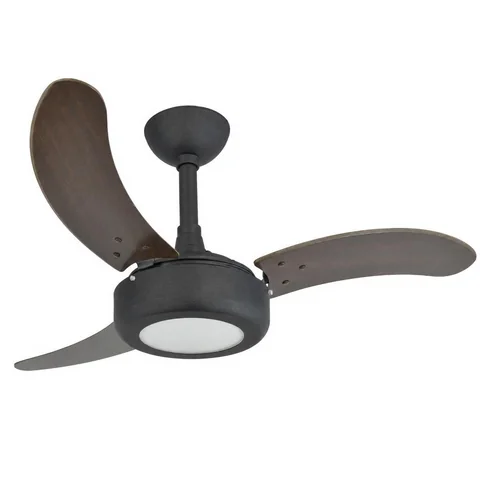 Lux LED 2008 – corpo preto texturizado, pás tabaco