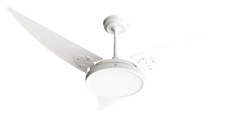 Ventilador de teto Class LED 2004 – corpo branco · 3 pás branco
